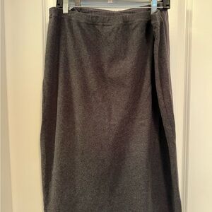 Eileen Fisher Charcoal Pencil Skirt